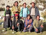 6 6 Egg Lady And Yak Herders At Kharta Our Tibetan Yak Herders and a woman Chris would later nickname The Egg Lady had arrived at our Kharta Chu Camp.